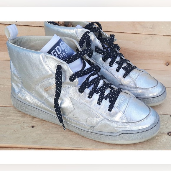 Golden goose high top  men's  noha silver Limited Edition size 39 Men’s. - Picture 1 of 13